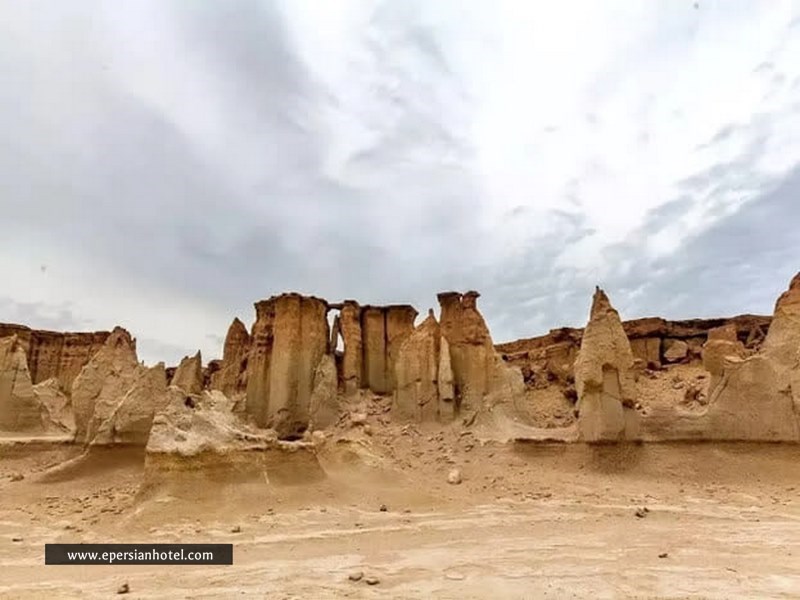 قسمتی از دره ستارگان قشم 